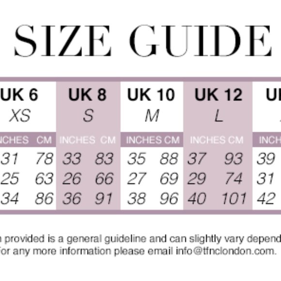 TFNC Midi Dress With Sequin Leaf Wrap US 8 - Picture 9 of 9